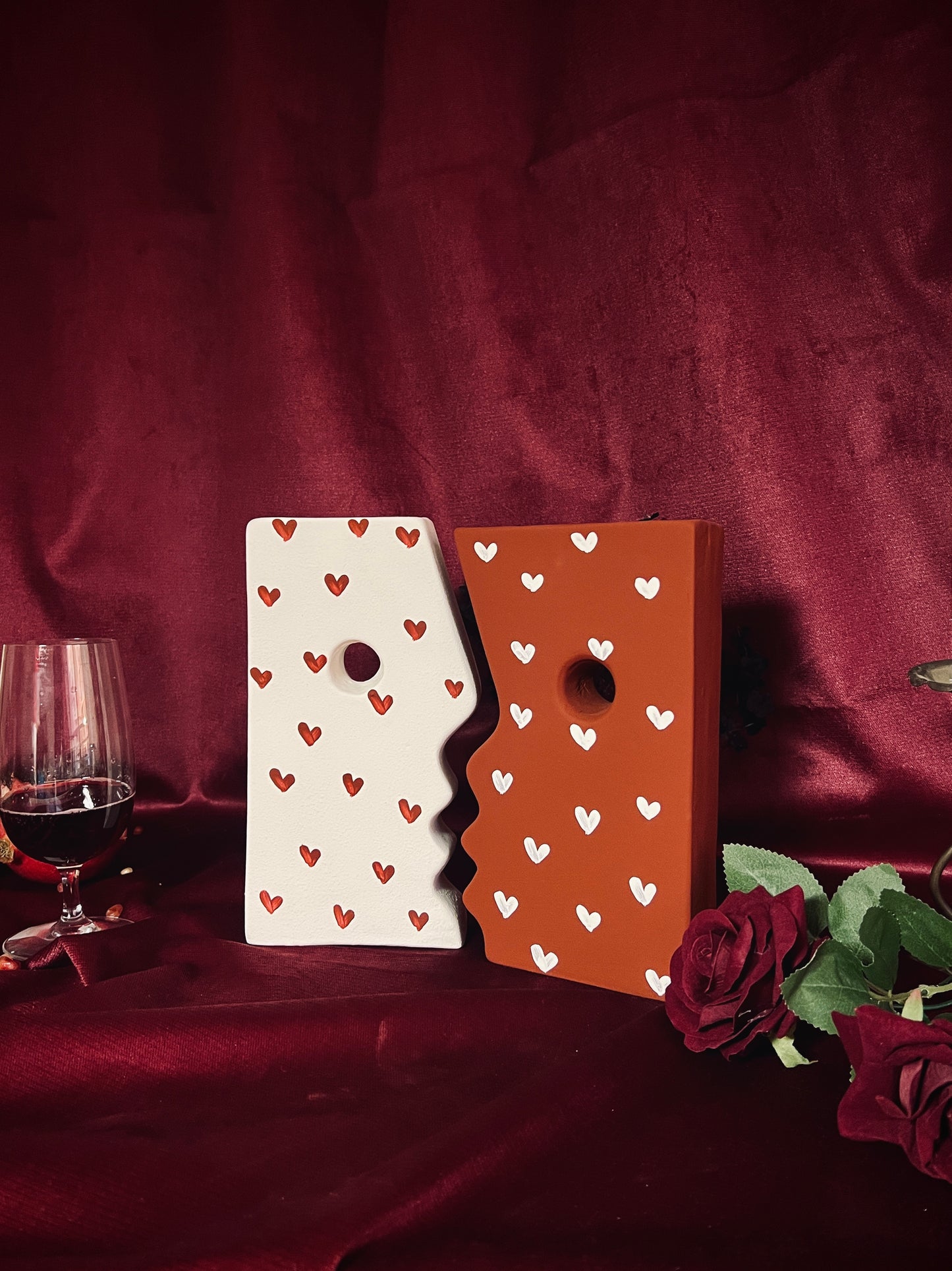 Valentine's Harmony Vase Set