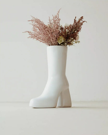 The Diva Boot Vase