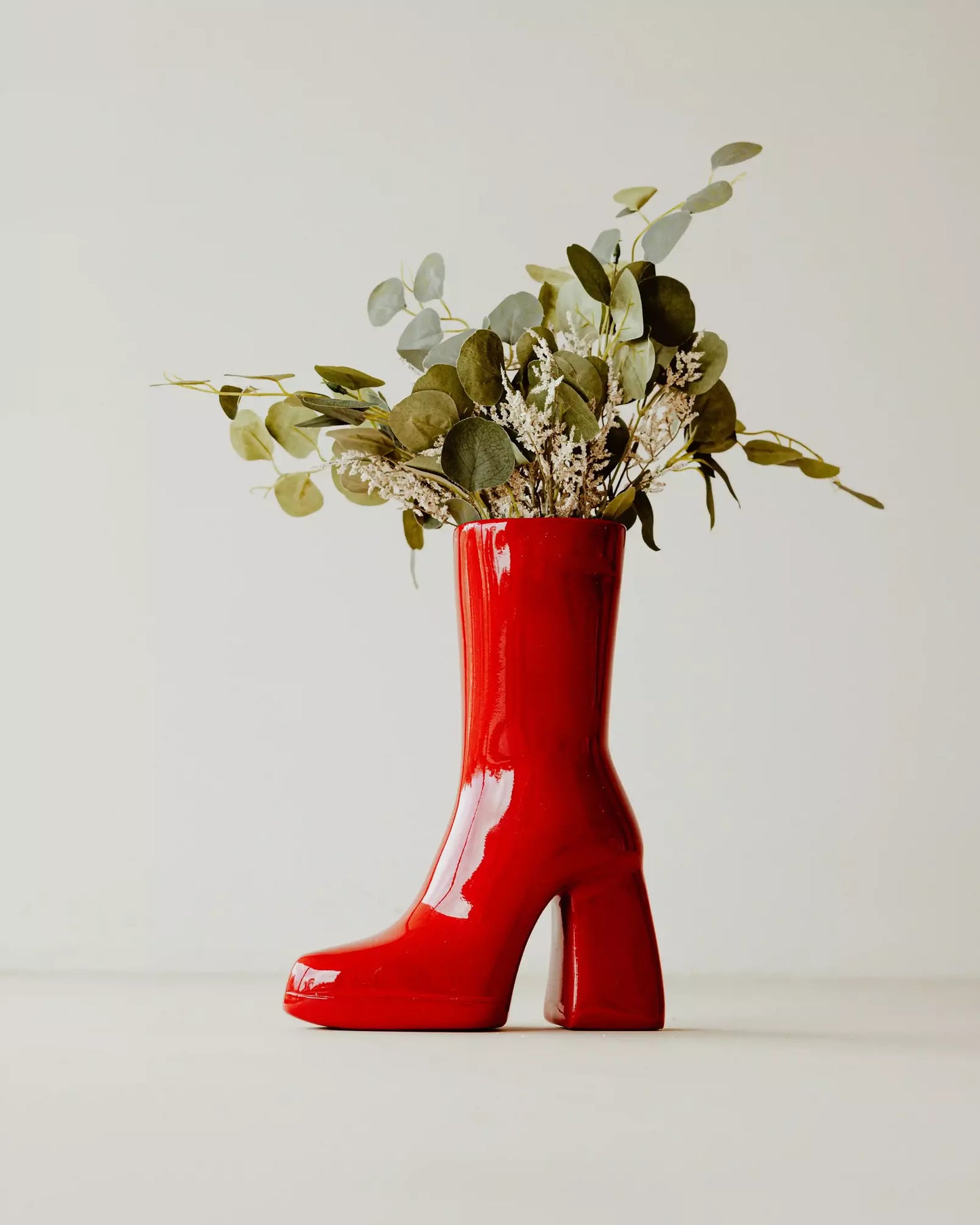 The Diva Boot Vase