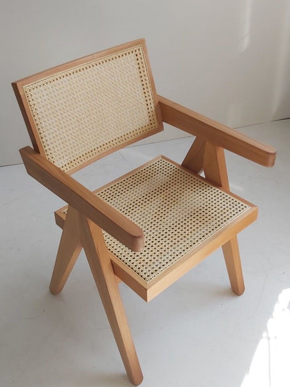 Wooden Cane Chair