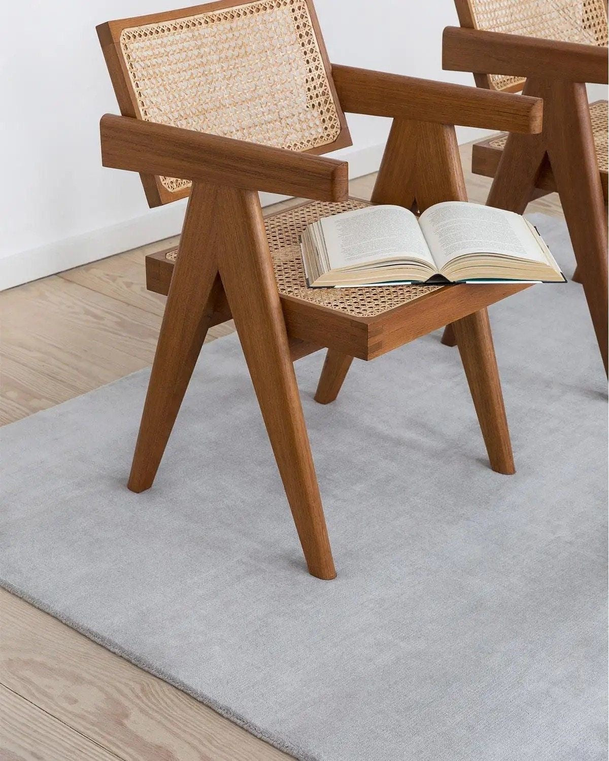 Wooden Cane Chair